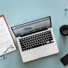 klinik stethoskop laptop